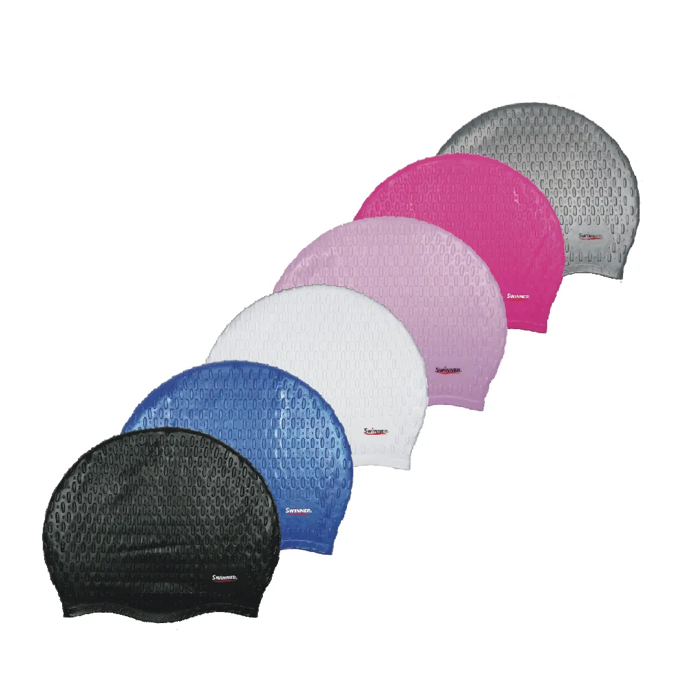 【SWINNER】S370舒適型矽膠泳帽(游泳用品)