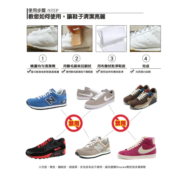 【鞋博士嚴選鞋材】CALZANETTO卡莎娜杜運動鞋泡沫清潔劑(合成皮布鞋藍球鞋髒汙快速去污洗臭)