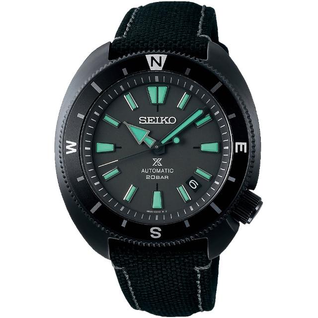 【SEIKO 精工】Prospex 限量 黑潮夜視 200米潛水機械錶 618年中慶 推薦(SRPH99K1/4R35-05H0C)