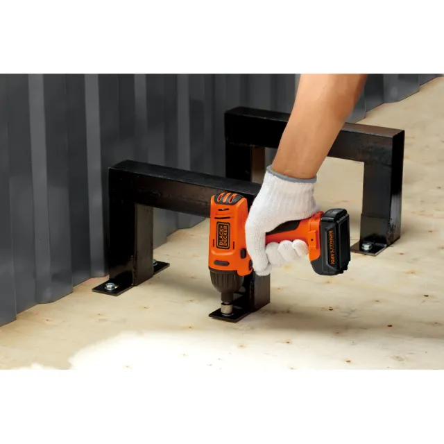 【Black+Decker】12V 衝擊起子機 BDI12