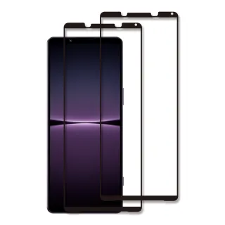 【RedMoon】SONY Xperia 1 V / Xperia 1 IV 9H螢幕玻璃保貼 2.5D滿版保貼 2入