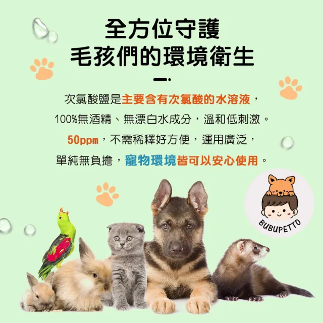【BUBUPETTO】毛小孩次氯酸水濕紙巾24片-6盒組(次氯酸水 衛生 居家 貓 狗 毛小孩)