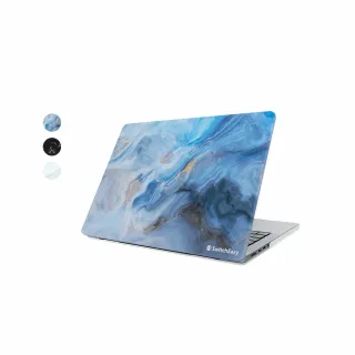 【魚骨牌 SwitchEasy】MacBook 14吋 Marble 大理石保護殼(通用MacBook Pro M2 Pro / M2 Pro Max 晶片)