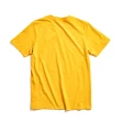 【EDWIN】男女裝 網路獨家↘標籤貼紙LOGO短袖T恤(黃色)