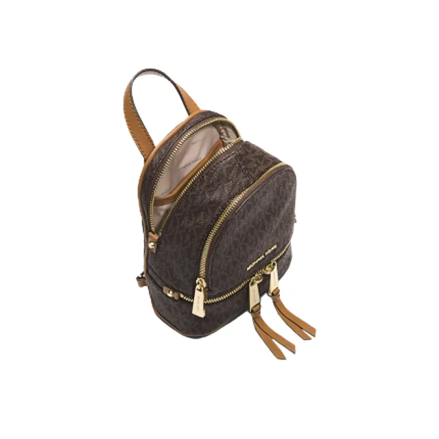 【Michael Kors】Rhea系列 迷你後背包(棕色)