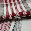 【Hanmei】厚磅棉麻抱枕套 / 紅蘇格蘭紋(45x45cm)