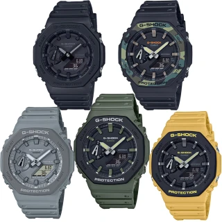【CASIO 卡西歐】精選年度熱銷款潮流腕錶(多款任選)GA-2100/GA2110/GA-700/GA-100/BA-130系列