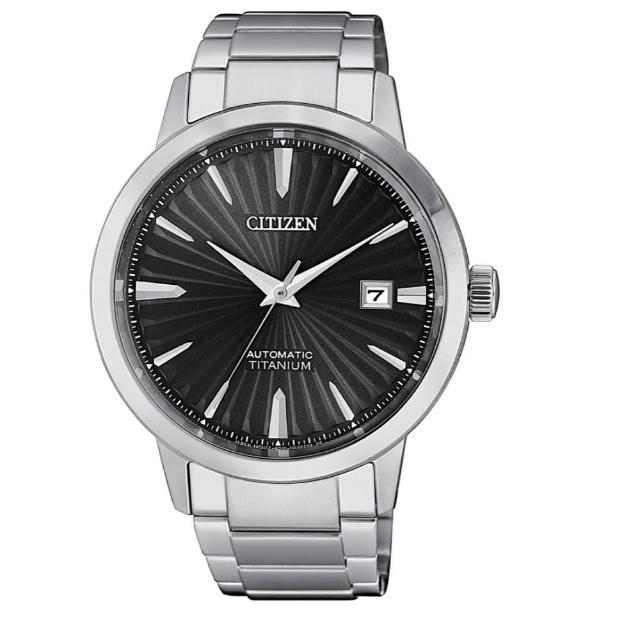 【CITIZEN 星辰】鈦金屬自動上鍊機械腕錶/40.5mm(NJ2180-89H)
