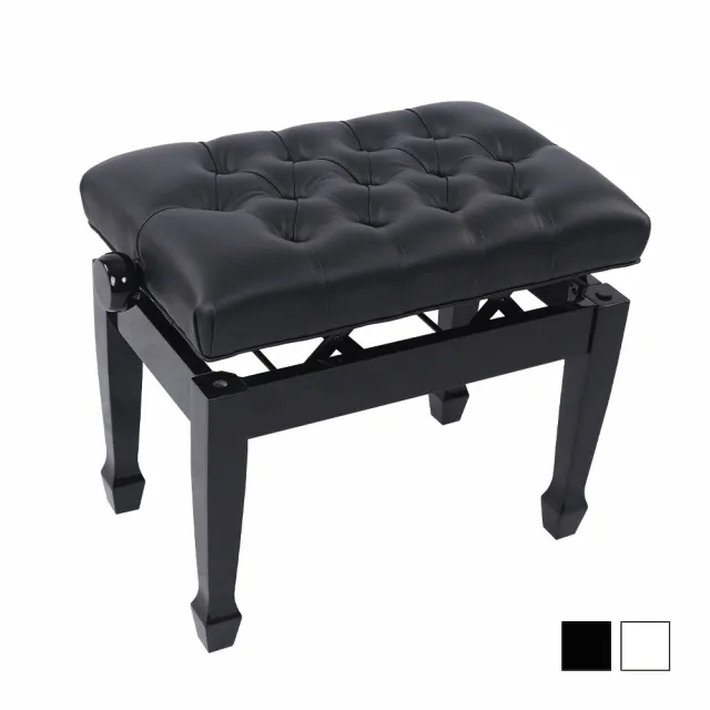 【THMC】HQ601 豪華加厚升降鋼琴椅 黑白 兩色款(原廠公司貨 商品保固有保障)
