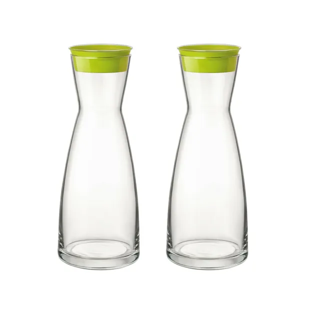 【Bormioli Rocco】義大利製無鉛水晶玻璃瓶 1080ml 2款任選2入組(玻璃瓶 水瓶 玻璃壺)