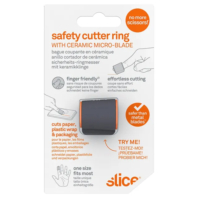 【SLICE】安全陶瓷切割指環(10583)