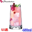 【Pasabahce】玻璃火焰花紋果汁杯雞尾酒杯450cc(二入組)