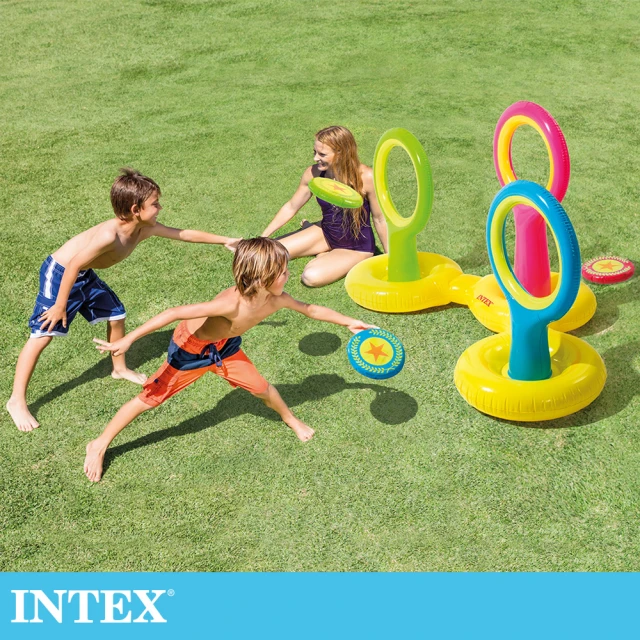 【INTEX】水陸兩用飛盤遊戲組 適用3歲+(57510NP)