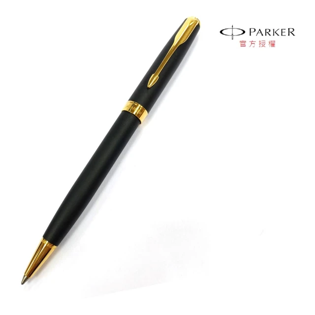 PARKER 08黯黑金夾原子筆