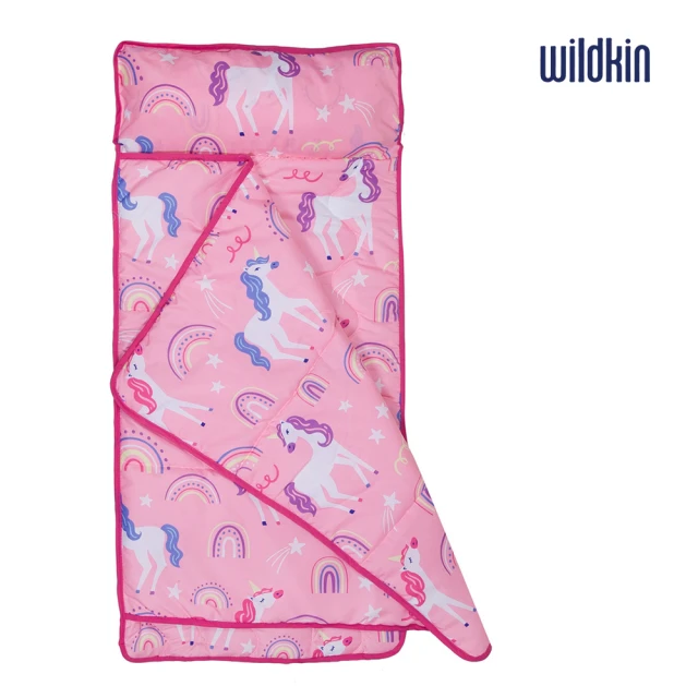 【Wildkin】每日幼教睡袋/午睡墊/無毒兒童睡袋(600511 彩虹獨角獸)