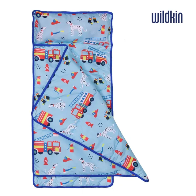 【Wildkin】每日幼教睡袋/午睡墊/無毒兒童睡袋(600512 消防英雄)