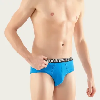 【PROMAN 豪門】織帶彩色羅紋三角褲(4件組MS1720隨機取色)