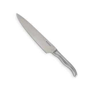【Le Creuset】大馬士革鋼主廚刀 20cm(不鏽鋼柄)
