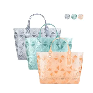 【ISSEY MIYAKE 三宅一生】BAOBAO DAZZLE 5x8透明手提袋(任選)