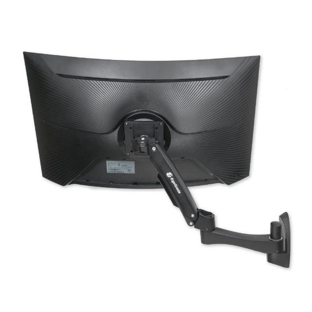 【ErgoGrade】快拆式電競曲面螢幕雙臂壁掛式支架EGAUW20Q(電競必備/曲面螢幕支架/液晶螢幕支架/壁掛支架)