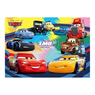 【HUNDRED PICTURES 百耘圖】Cars3 汽車總動員3心形拼圖200片(迪士尼)