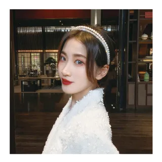 【NANA】娜娜 燦若星河雙層圓珠水鑽髮箍 HBD1(圓珠水鑽髮箍)