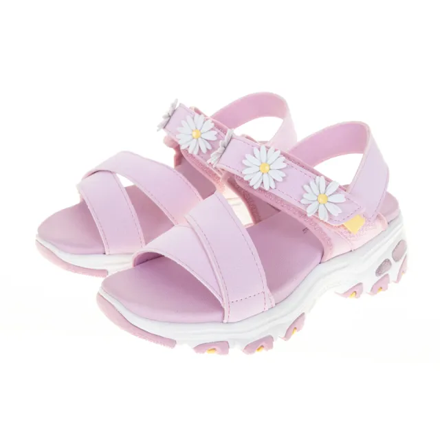 【SKECHERS】女童鞋 涼鞋 拖鞋系列 D LITES(303100LLTPK)