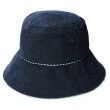 【台隆手創館】COGIT 抗UV髮型維持單寧遮陽帽/防曬帽(藍色/黑色)