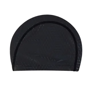 【SPEEDO】成人合成泳帽 Boom Ultra Pace(灰黑)