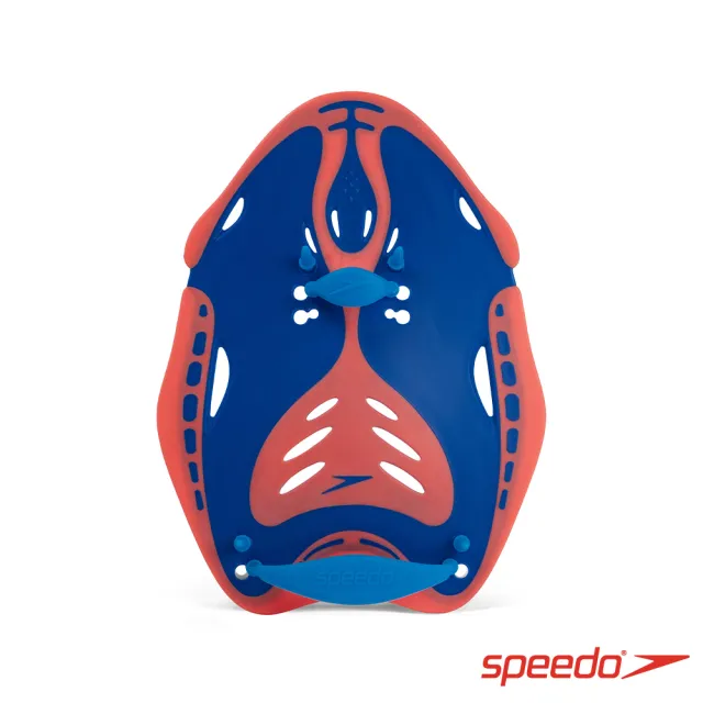 【SPEEDO】成人划手板 Power Paddle(藍/紅)