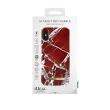 【iDeal Of Sweden】iPhone X / Xs 5.8吋 北歐時尚瑞典流行手機殼(斐紅珠寶大理石)