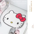 【收納王妃】Sanrio 三麗鷗 HELLO KITTY大頭造型 硬式珪藻土 地墊 腳踏墊 珪藻土(尺寸:50x40x0.9cm)