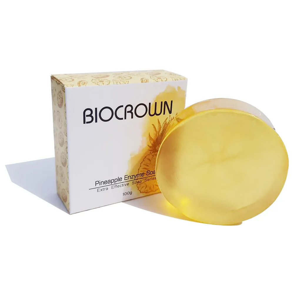 【BIOCROWN 百匡】鳳梨酵酵別荳皂(100g)