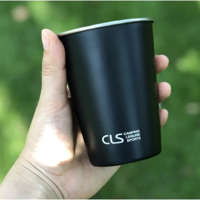 【Chill Outdoor】CLS 高質感不鏽鋼杯組 4入(露營杯 咖啡杯 環保杯 啤酒杯 水杯 鋼杯 不鏽鋼杯)