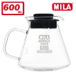 【MILA】日本製 織部燒 咖啡濾杯01-清海風琉璃(附耐熱玻璃壺600ml)