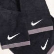 【NIKE 耐吉】毛巾 Fundamental 黑 小Logo 純棉 親膚 柔軟 吸水 運動(NET1701-0MD)