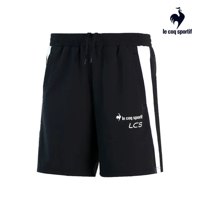 【LE COQ SPORTIF 公雞】四面彈運動生活平織運動短褲 男-2色-LWP81685