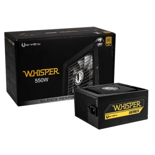 【BitFenix 火鳥】WHISPER 550W 80PLUS 金牌  電源供應器(BWG550M)