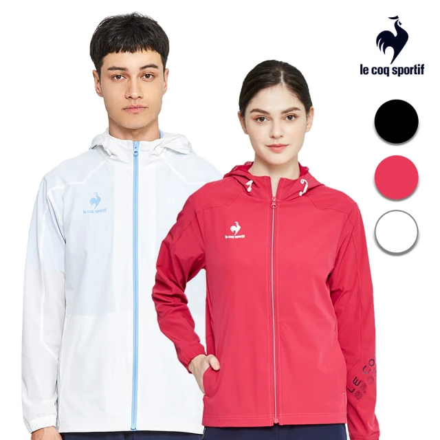 【LE COQ SPORTIF 公雞】連帽外套 男女-3色-LOP61564_LOP62564