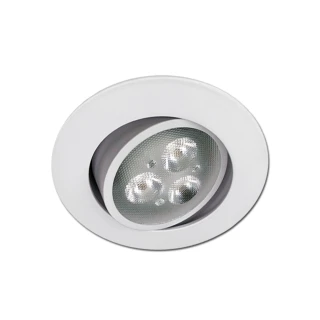 【聖諾照明】LED 崁燈 3W 可調式崁燈 7.5公分 崁入孔 1入(歐司朗晶片 CNS國家安全認證)