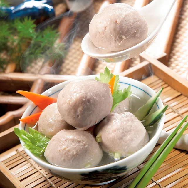 【鮮食家】海瑞原味豬肉摃丸(300g±9g/包)