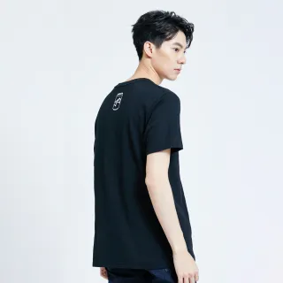 【EDWIN】男裝 人氣復刻款 超市 飲品LOGO短袖T恤(黑色)