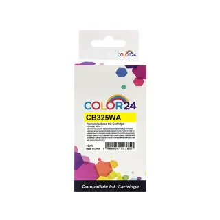 【Color24】for HP CB325WA NO.564XL 黃色高容環保墨水匣(適用HP Deskjet 3070a/3520;OfficeJet 4610/4620)