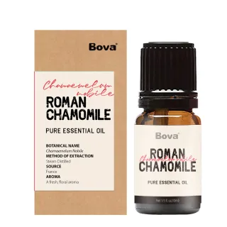 【Bova 法柏精品香氛】法柏天然羅馬洋甘菊精油10ml(花香調  單方精油)