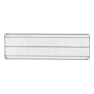 【特力屋】烤漆耐重型鐵網 黑色 152x46cm