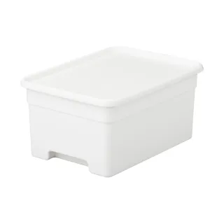 【特力屋】日本Sanka Onbox可堆疊收納盒M 白色