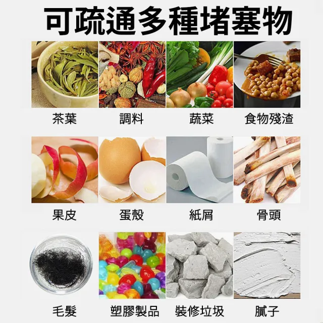 新型電動管道疏通機水管疏通器(水管/地漏/廚房水槽/馬桶/下水道)