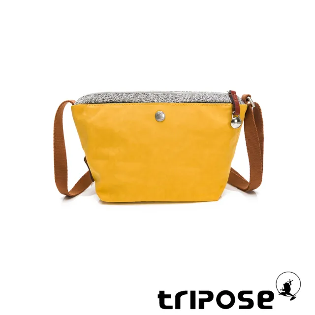 【tripose】漫遊系列三角斜背包(活力黃)