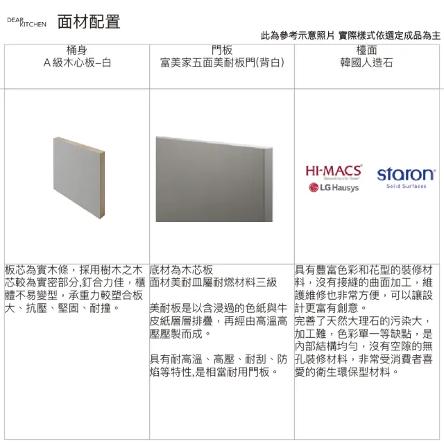 【DEOR 德曜居家】240公分廚具 莊頭北電器 DANCO鋁抽 隱藏式排油煙機雙口玻璃檯面爐落地式烘碗機(親愛廚房)