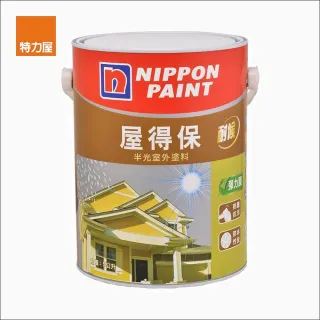 【立邦】屋得保半光外牆漆 城堡灰 5L